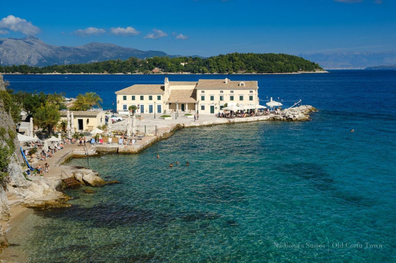 Old Town Gem - Elegant Guilford Apartment Corfu  Buitenkant foto